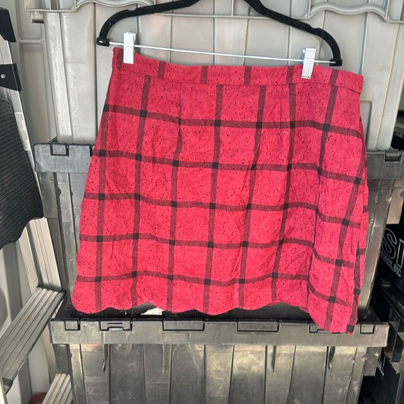 Bailey blossom plaid skirt - Picture 1 of 2